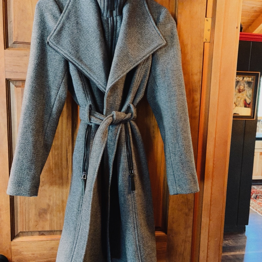 Calvin Klein wool Gray Coat